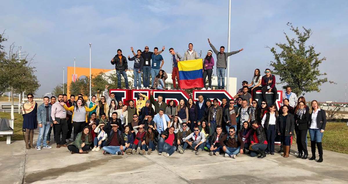 Estudiantes Escuela Internacional de Invierno en la Universidad Politécnica de Ramos Arizpe – Saltillo (Coahuila - México)