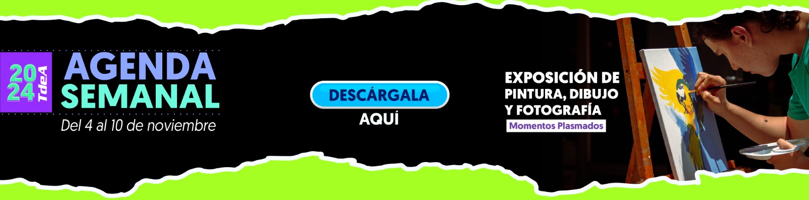 AGENDA SEMANA DEL 4 AL 10 DE NOVIEMBRE