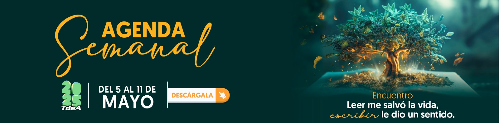 AGENDA SEMANAL DEL 5 AL 11 DE MAYO