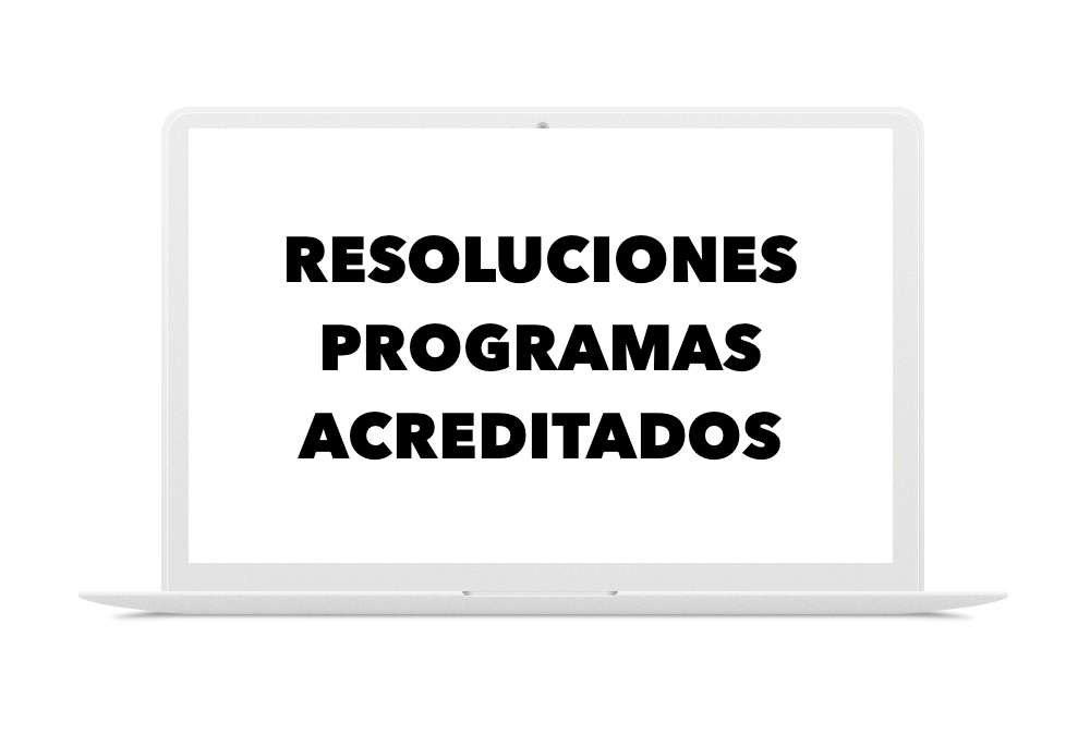 Consulta todas las resoluciones de acreditaciónl