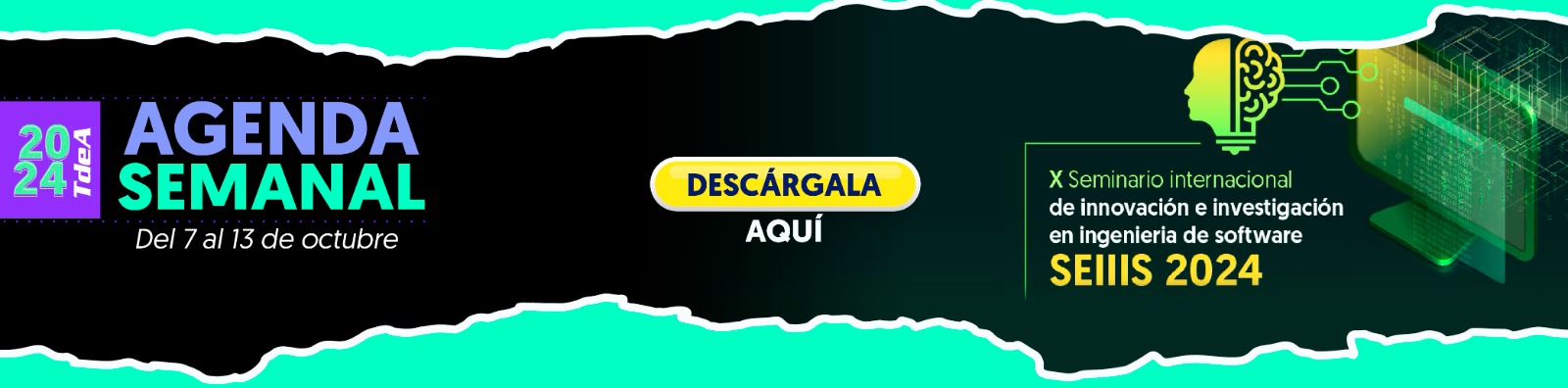 AGENDA SEMANA DEL 7 AL 13 DE OCTUBRE