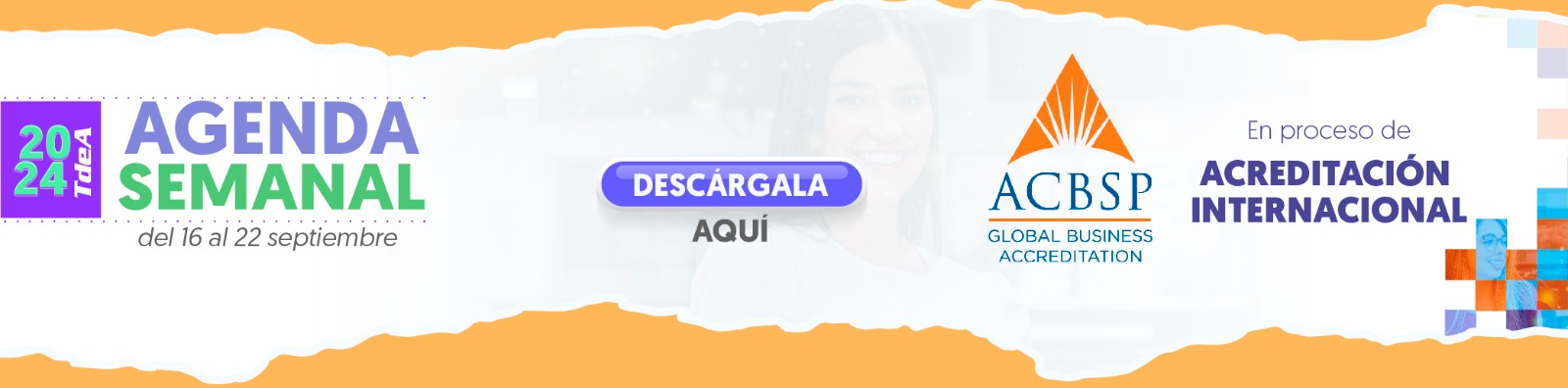 AGENDA SEMANA DEL 16 AL 22 DE SEPTIEMBRE