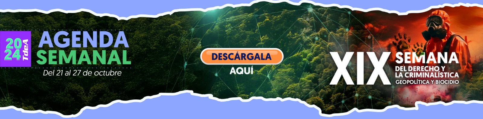 AGENDA SEMANA DEL 21 AL 27 DE OCTUBRE