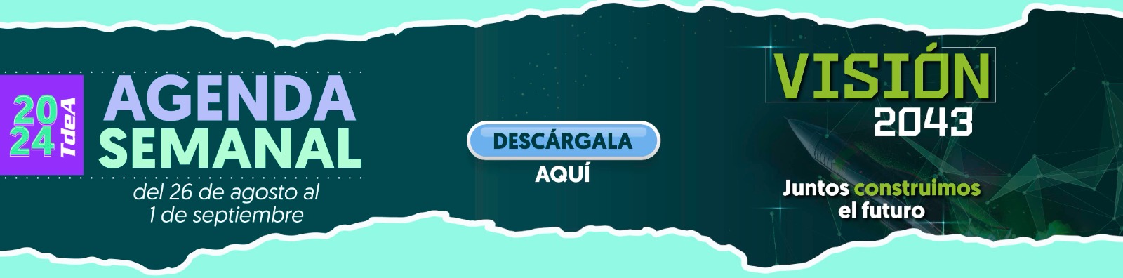 AGENDA SEMANA DEL 26 DE AGOSTO AL 1 DE SEPTIEMBRE