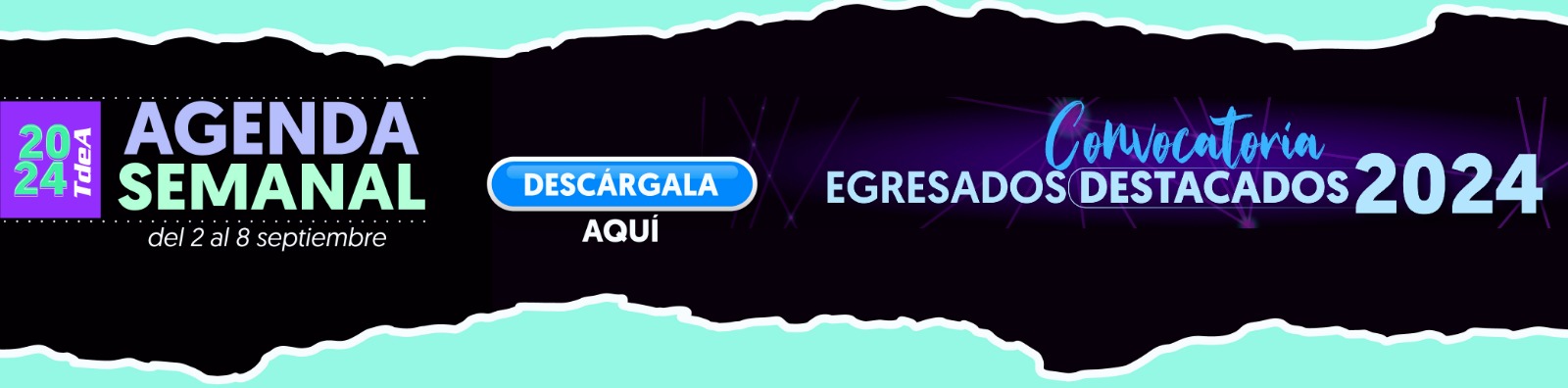 AGENDA SEMANA DEL 2 AL 8 DE SEPTIEMBRE