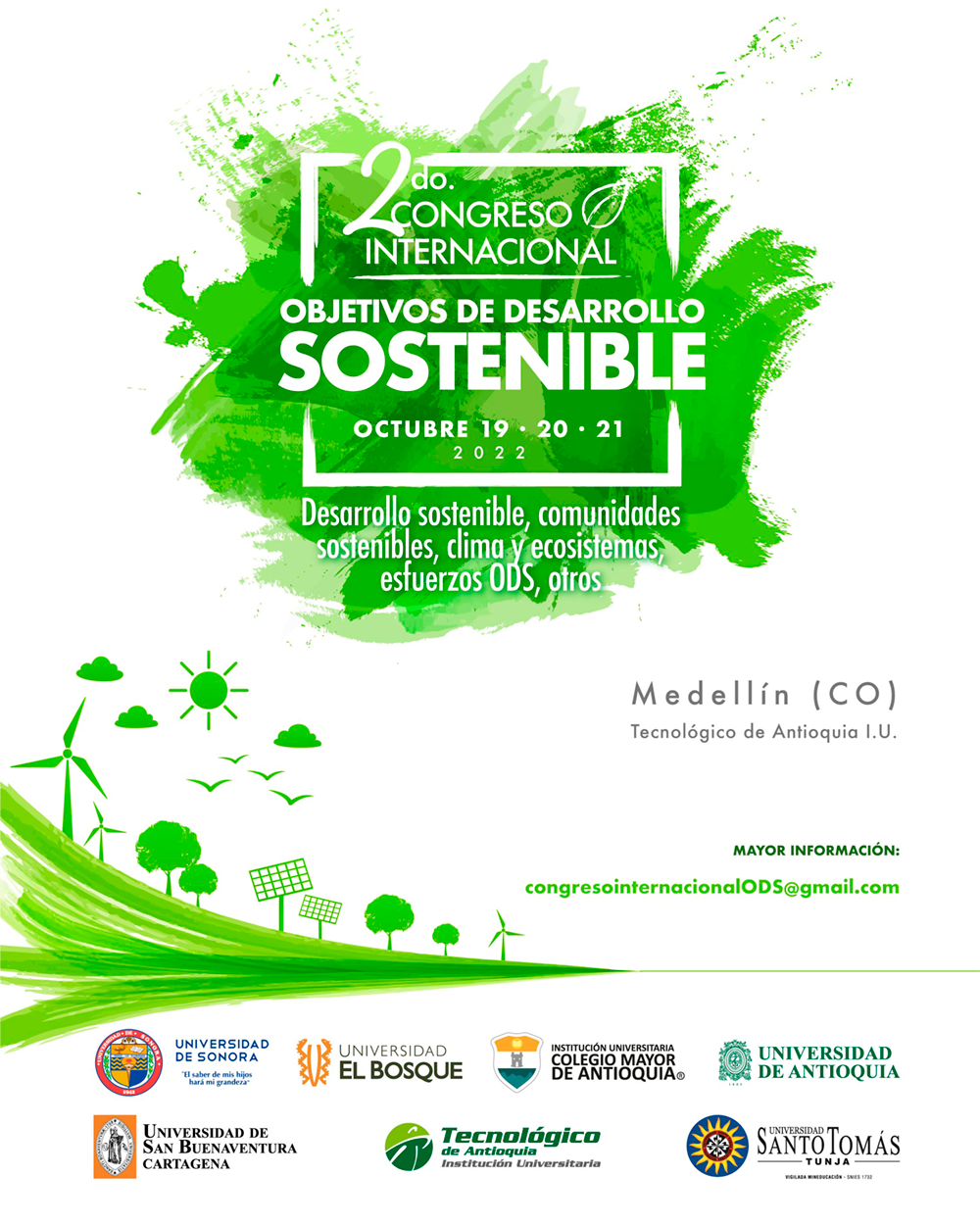 Segundo Congreso Internacional de Objetivos de Desarrollo Sostenible