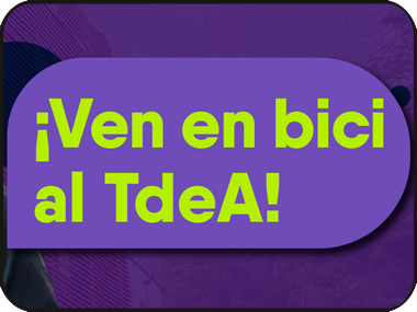 ¡Ven en bici al TdeA! Ventajas de moverte en bici