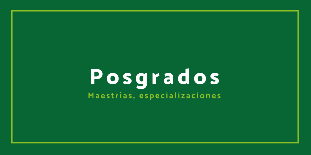 Posgrados