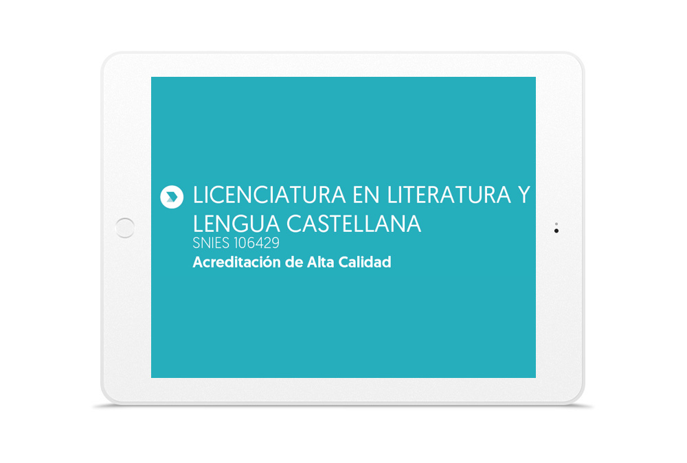 LICENCIATURA EN LITERATURA Y LENGUA CASTELLANA