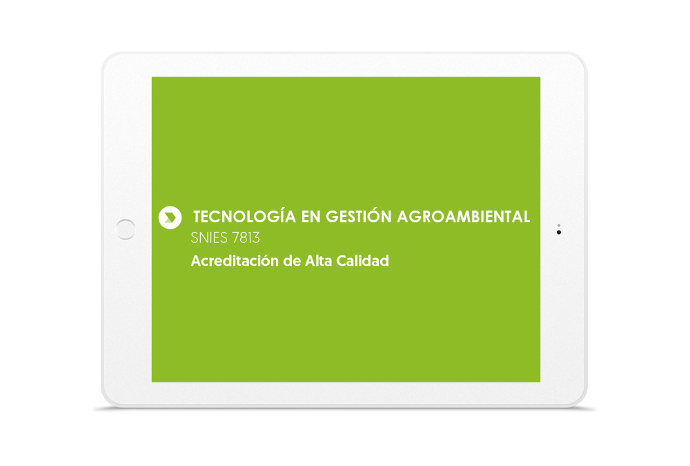 TECNOLOGÍA EN GESTIÓN AGROAMBIENTAL