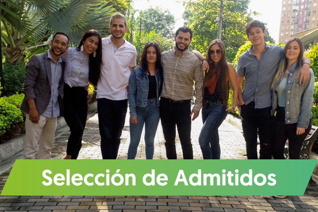 Selección de admitidos