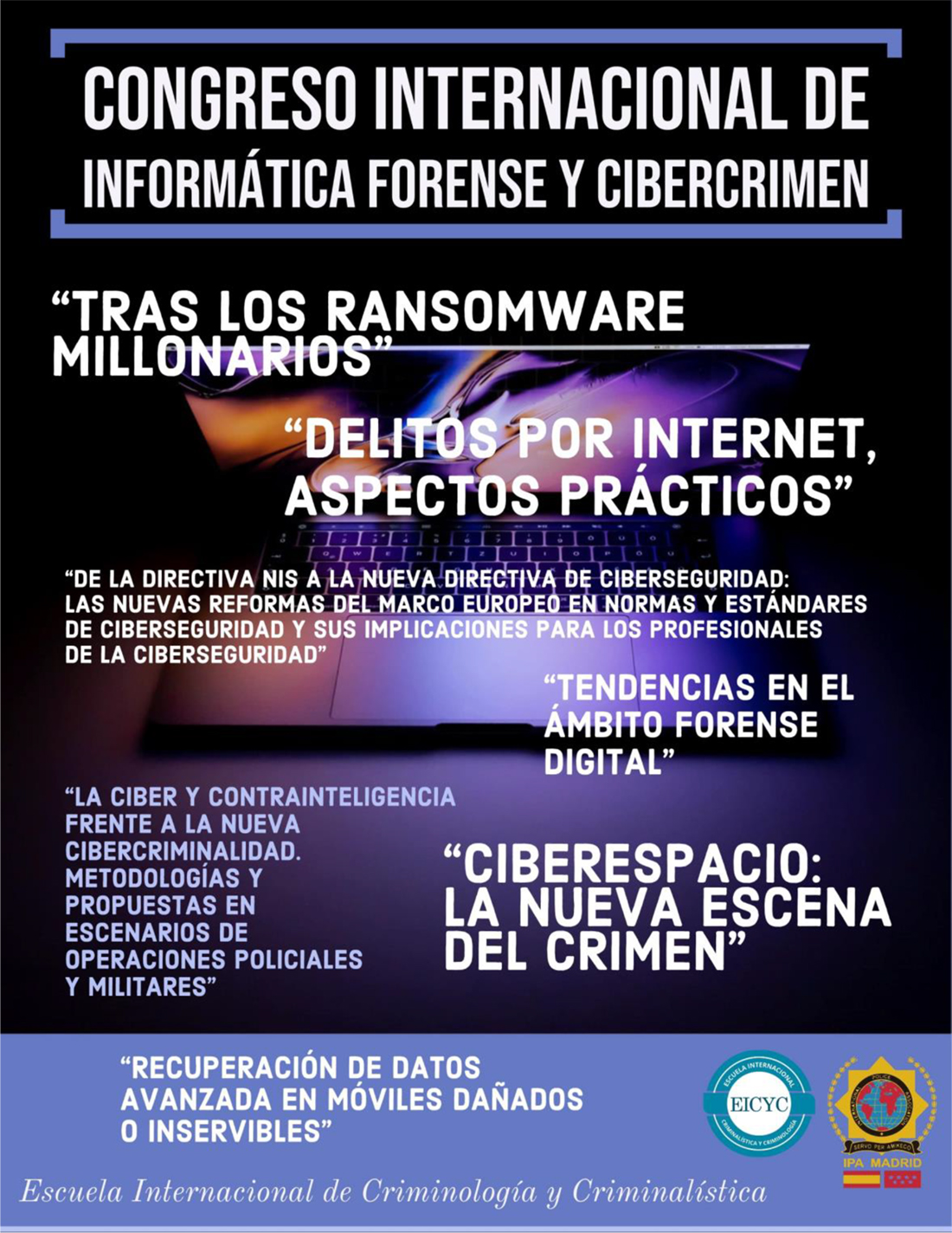 Congreso Internacional de Informática Forense y Cibercrimen