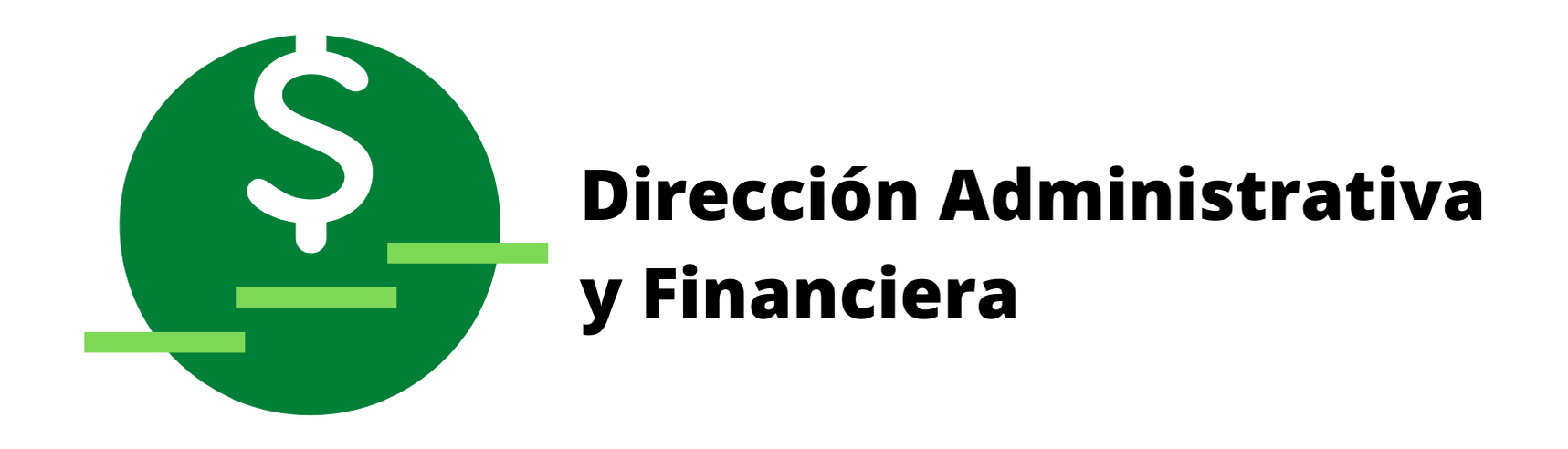 DIRECCIÓN ADMINISTRATIVA Y FINANCIERA