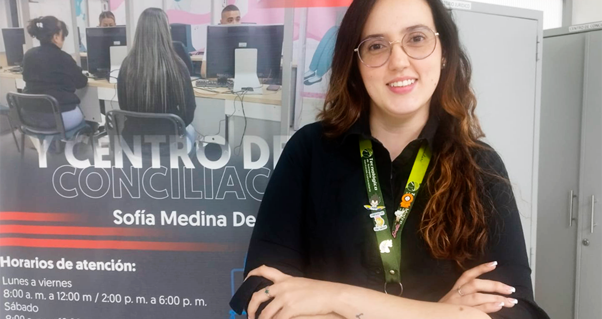 María Estella Díaz Sanín, abogada, docente de la Facultad de Derecho y Ciencias Forenses